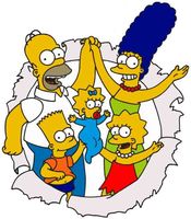 La Famille Simpsons au complet